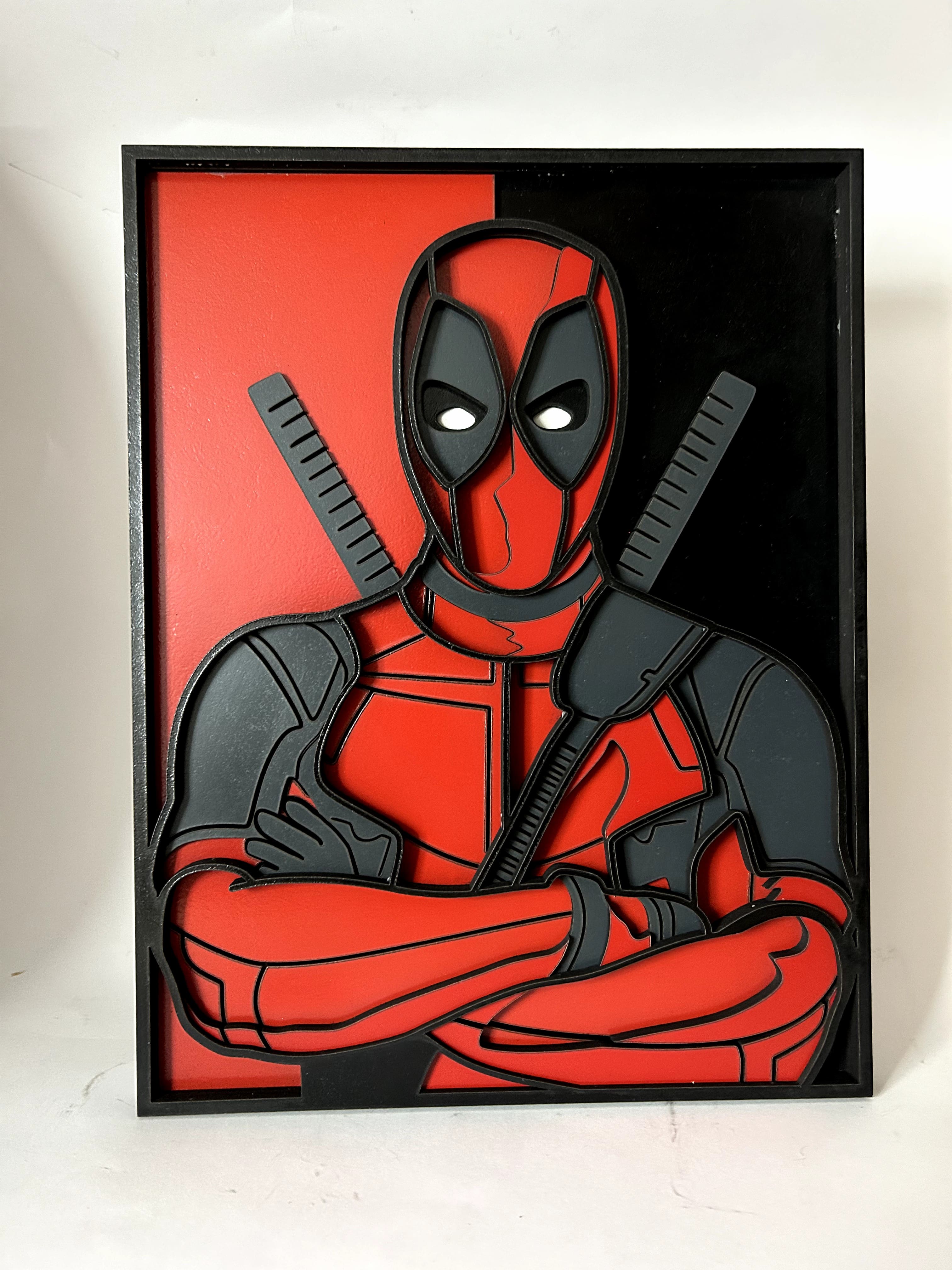 Deadpool 3D Poster