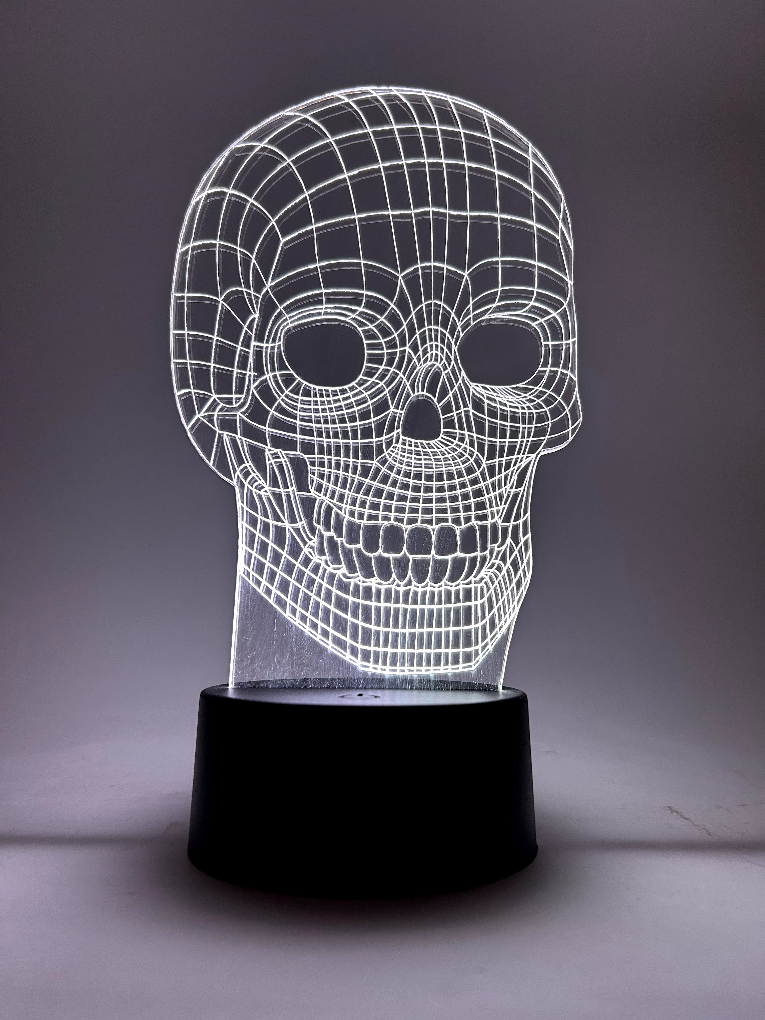 Lobanja Led Lampa