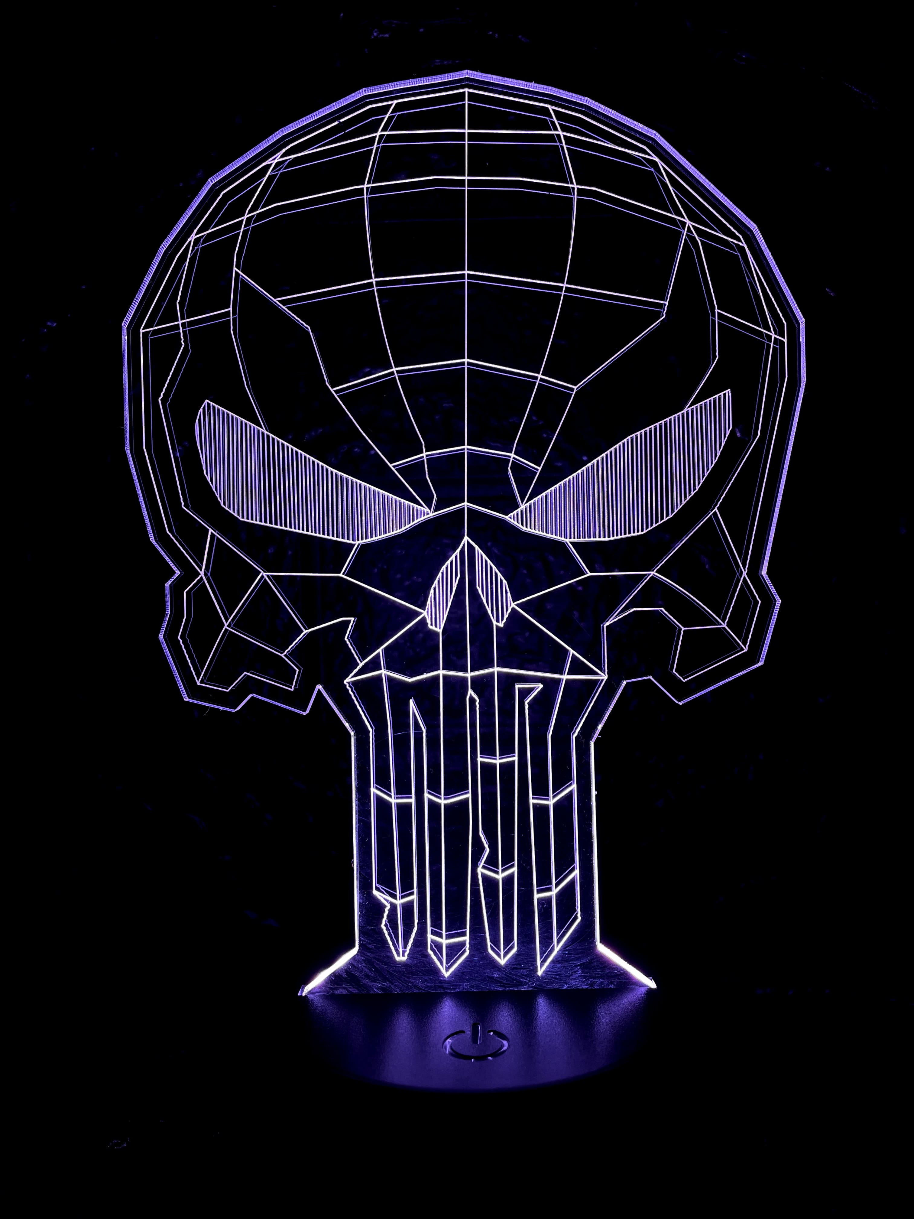 Punisher Led Lampa