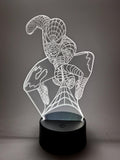 Spiderman Led Lampa