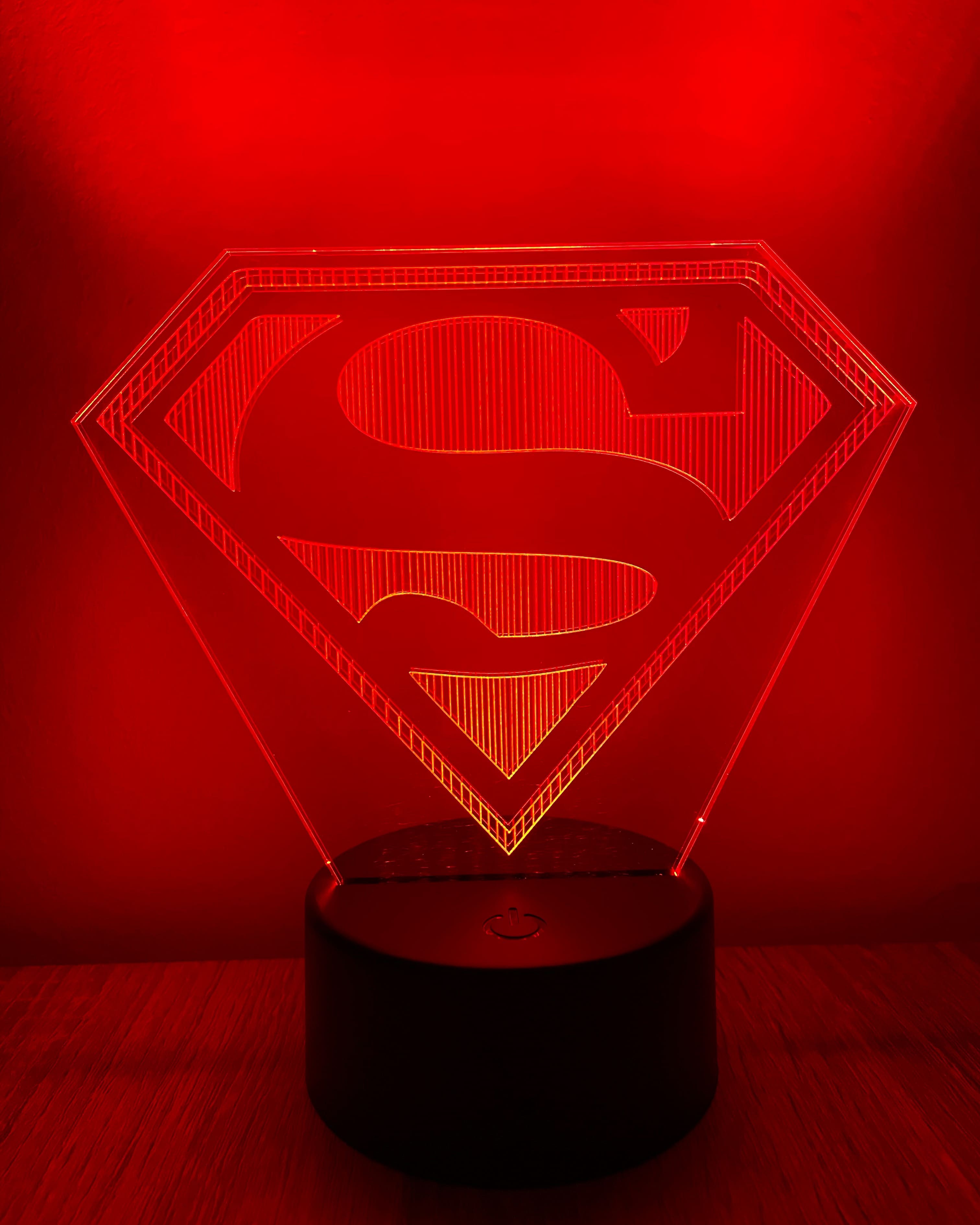 Superman Led Lampa