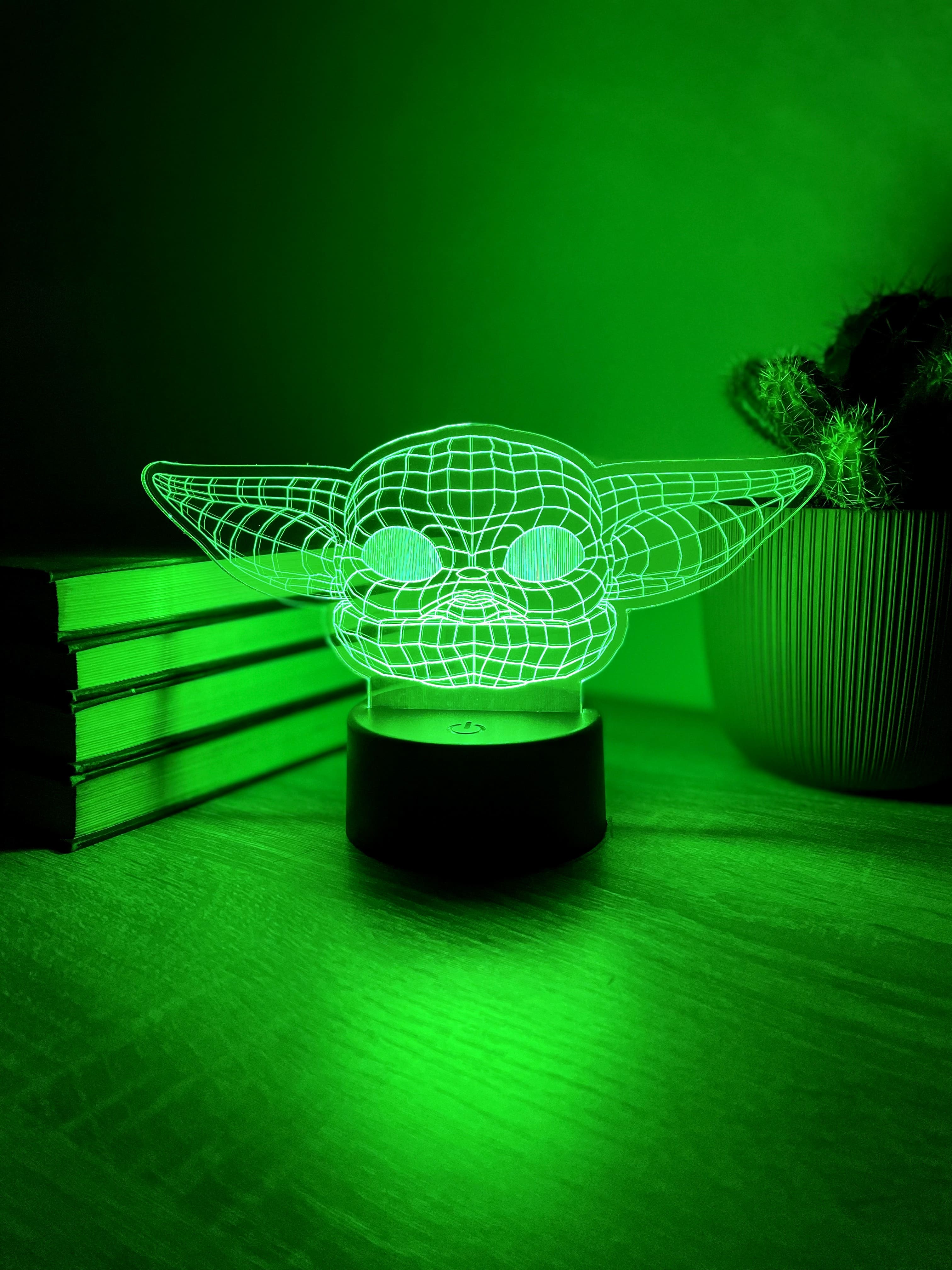 Yoda Led Lampa